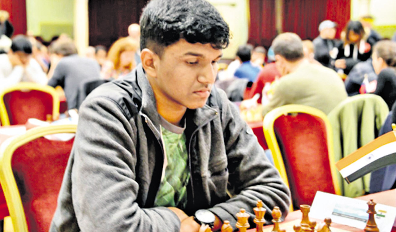 Telangana’s Harsha emerges runner-up at Asian Continental Chess championship