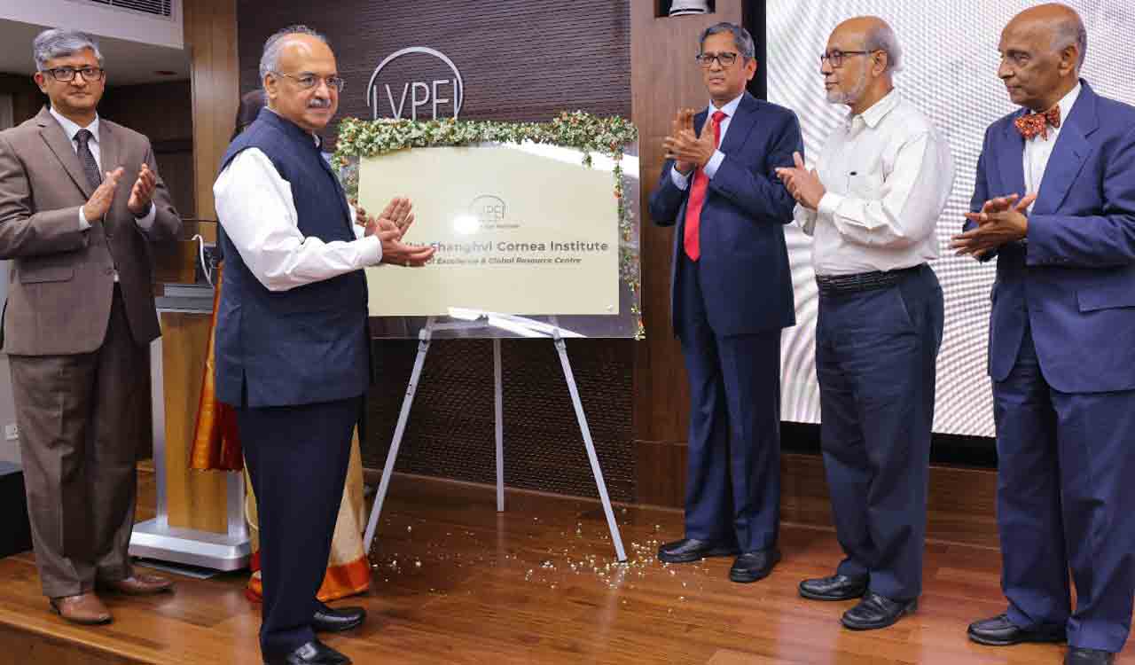 LVPEI launches Shantilal Shanghvi Cornea Institute at its Hyderabad campus