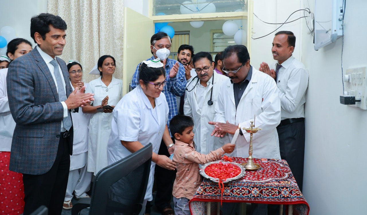 Centre of Excellence for Type 1 diabetes among children at Gandhi Hospital