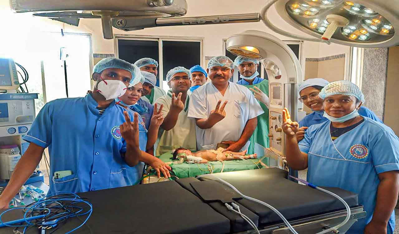 Fetus-in-fetu: Eight fetuses found in 21-day-old baby in Ranchi