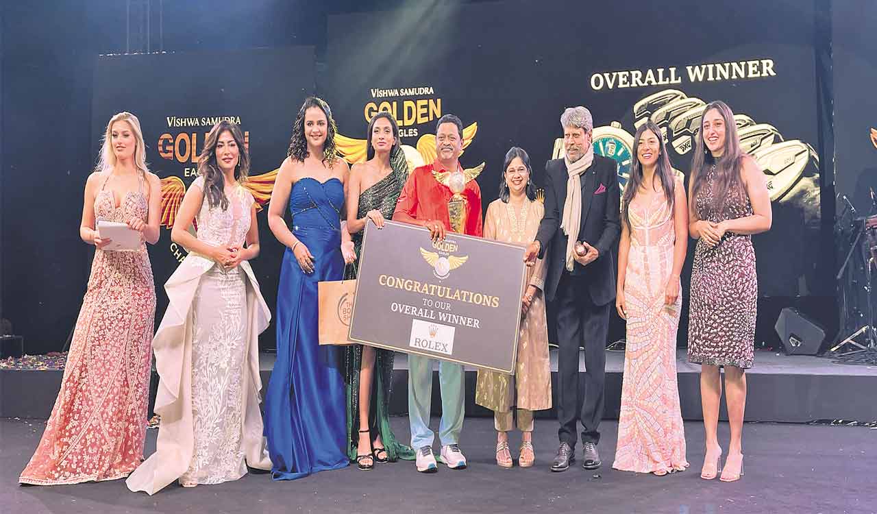 Rajender crowned champion at Golden Eagles Golf Championship