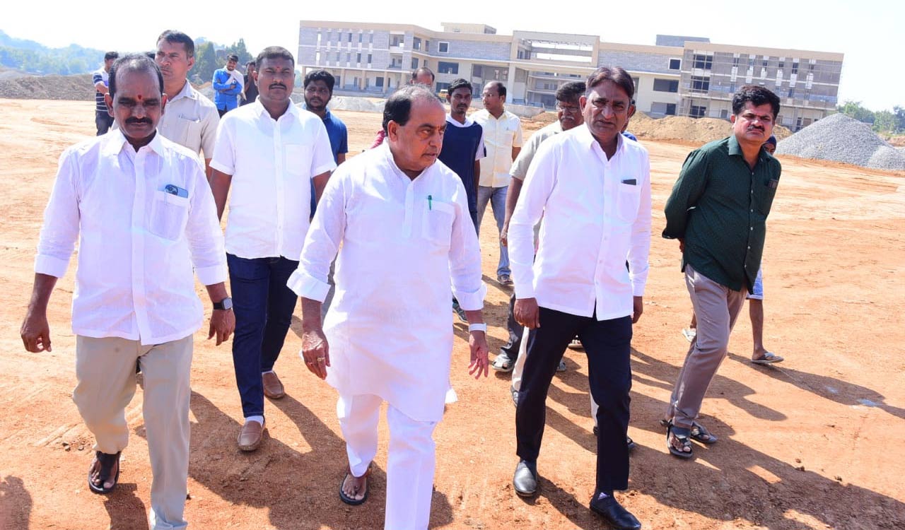 Indrakaran Reddy sets deadline to complete works of Nirmal IDOC