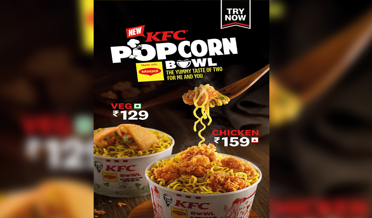 A cult collab: Now, enjoy a bowl of ‘KFC Chicken Popcorn made with Maggi’