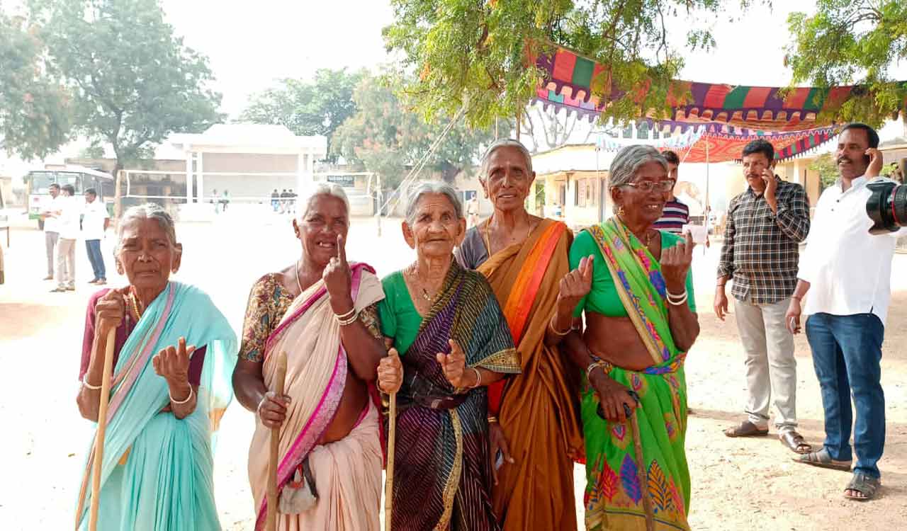 A record 93.13 poll percentage registered in Munugode by-poll