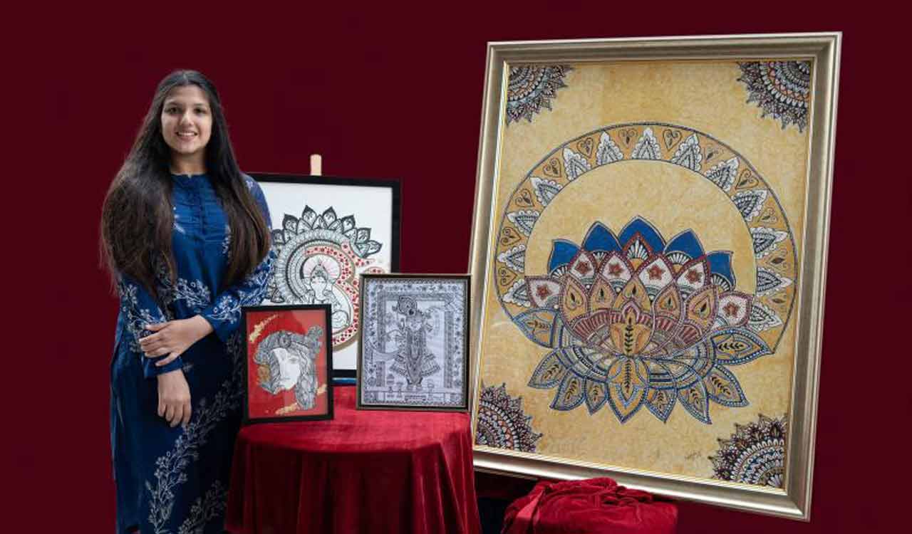 Spreading traditional values with her Mandala art