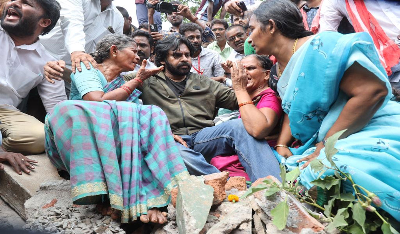 Bulldozer politics erupts in AP: Jagan, Opposition at loggerheads