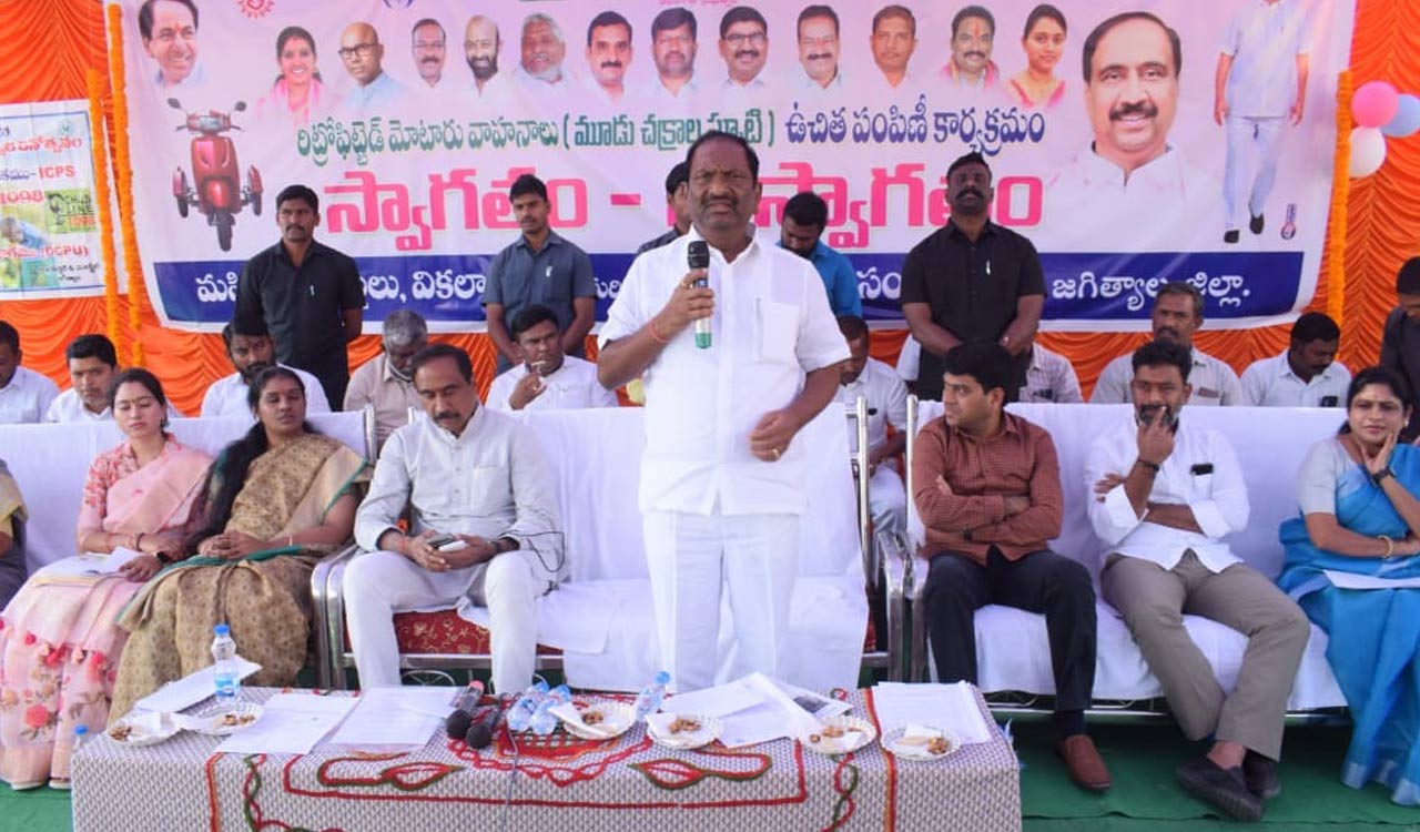 Separate ministry for physically challenged to be set up in Telangana: Koppula
