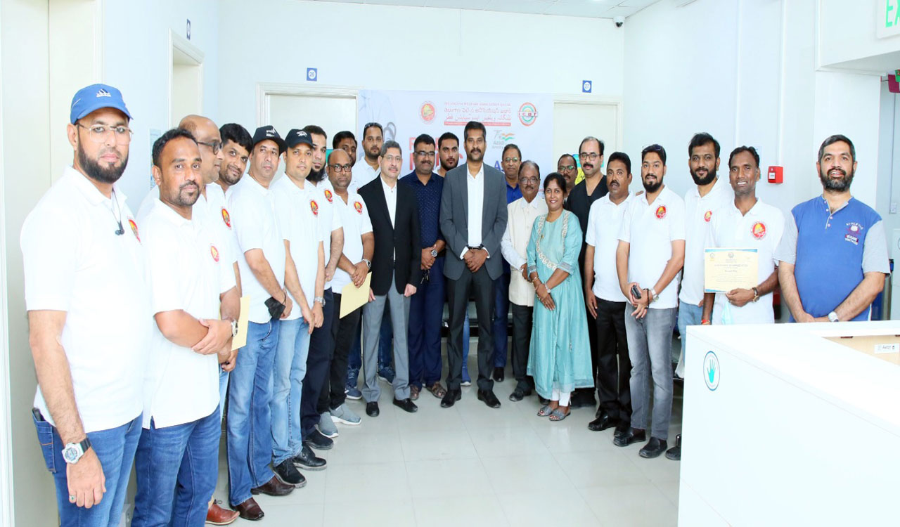 TWA health camp in Qatar boon to unprivileged Indian workers