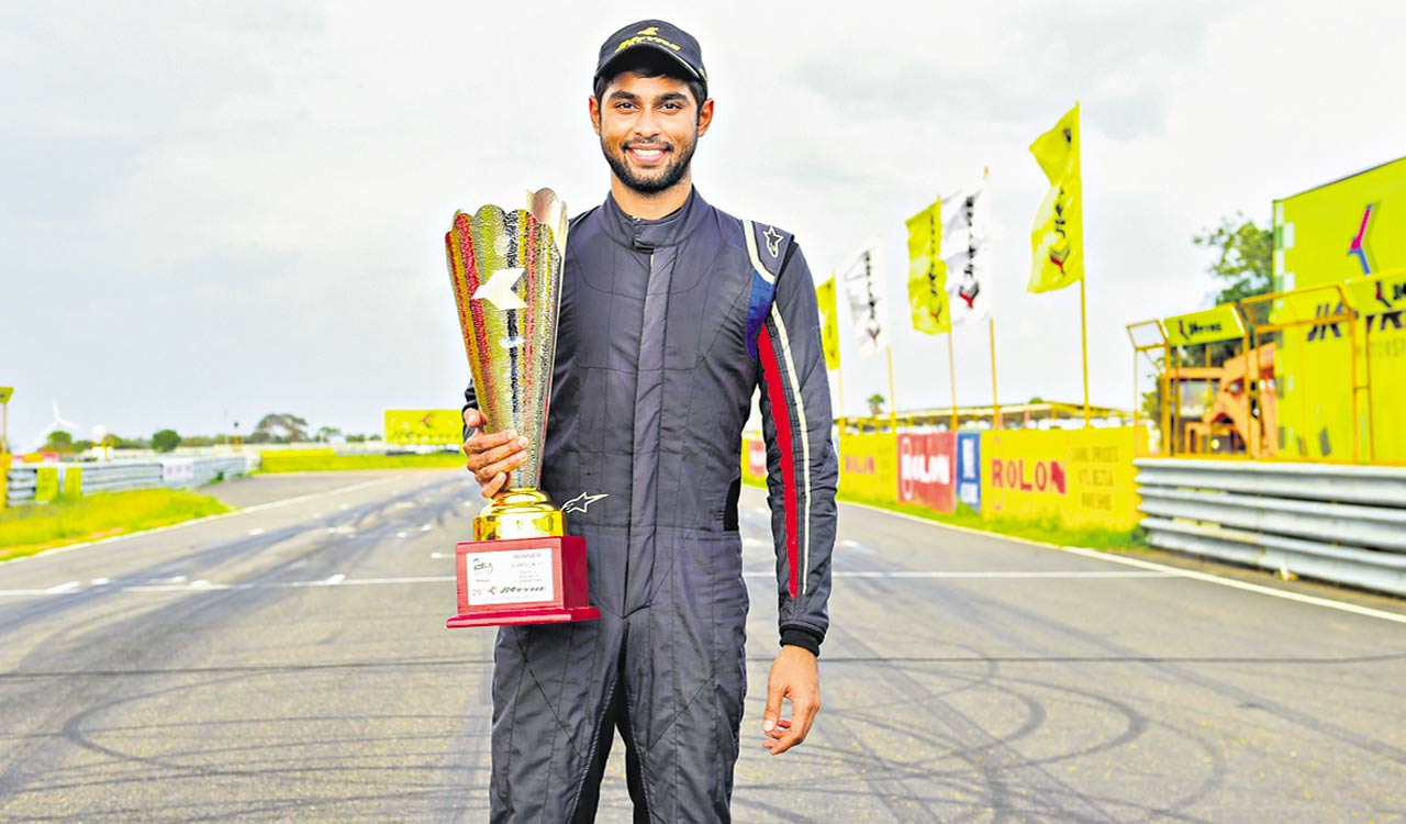 Indian Racing League: Hyderabad’s Anindith excited to race on home turf