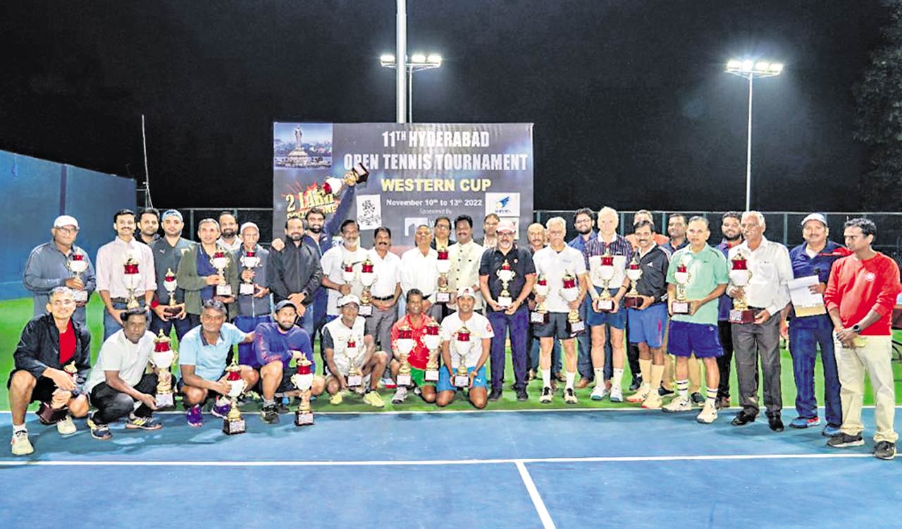 Sankar clinches twin titles at 11th Hyderabad Open Tennis Tournament