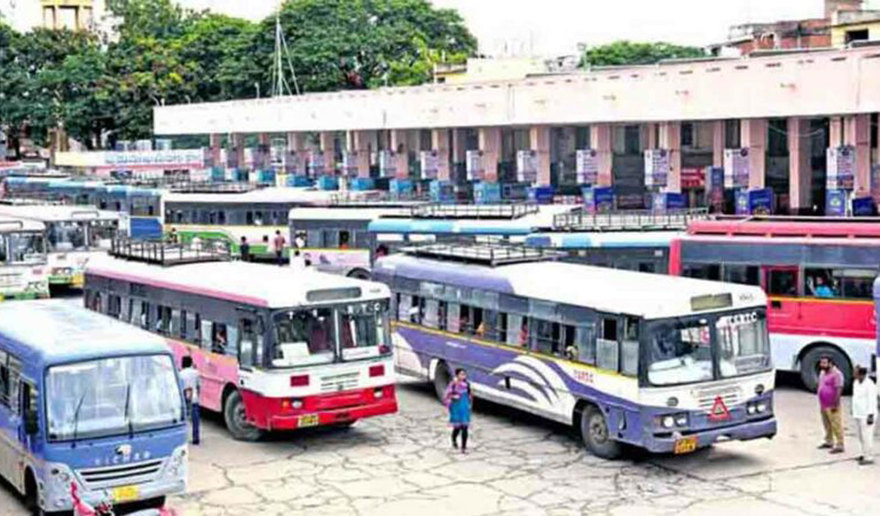 TSRTC to run special buses to Srisailam during night