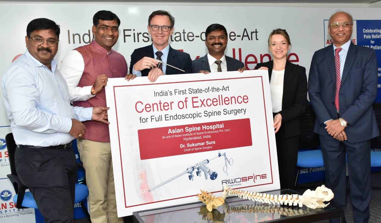 Hyderabad: Asian Spine Hospital gets CoE status from RIWO spine of Germany