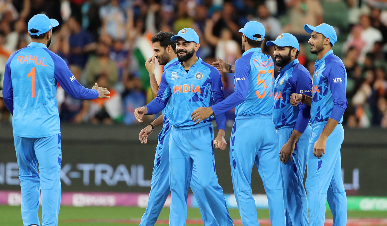 T20 World Cup: India set up semifinal showdown with England after 71-run thrashing of Zimbabwe