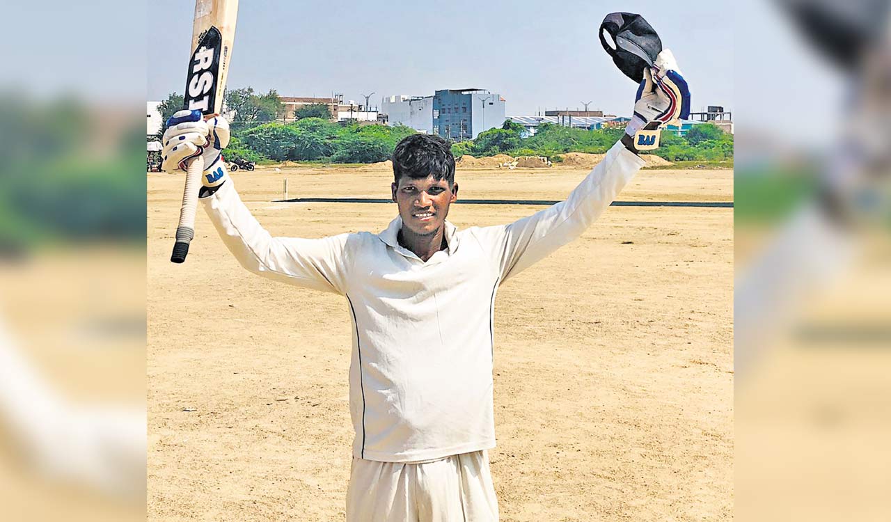 TCA Nizamabad T20 League: Sai slams ton in Bigala XI’s big win