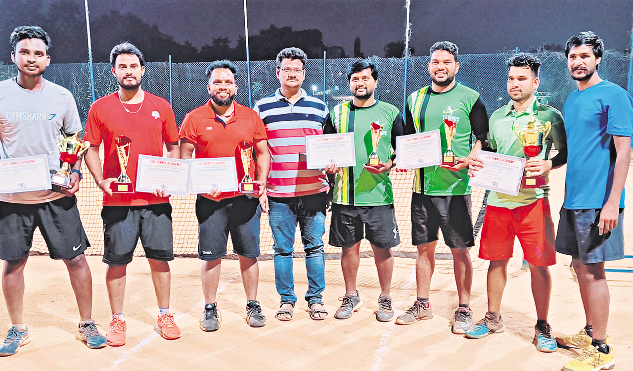 Double delight for Deepak at Leo Tennis Tournament