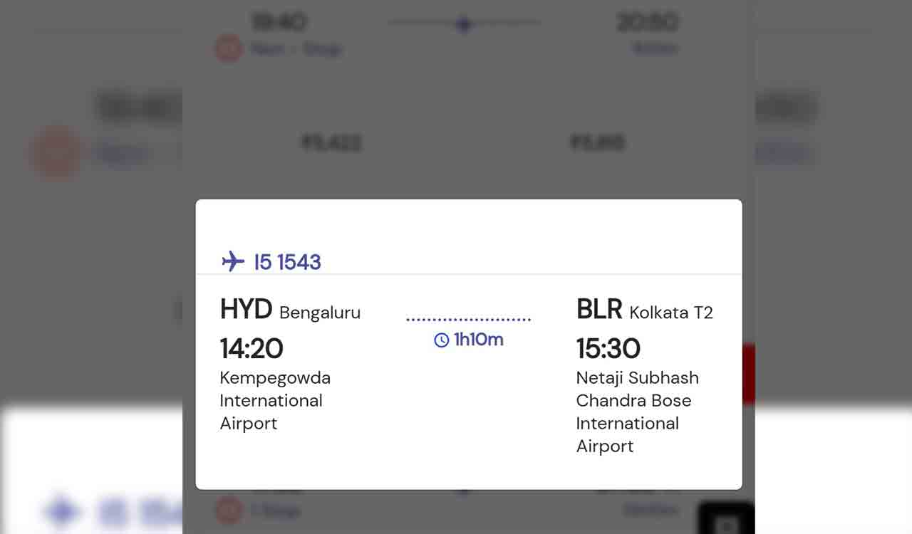 Passenger’s flight ticket shows same destination, departure; internet in splits over technical glitch
