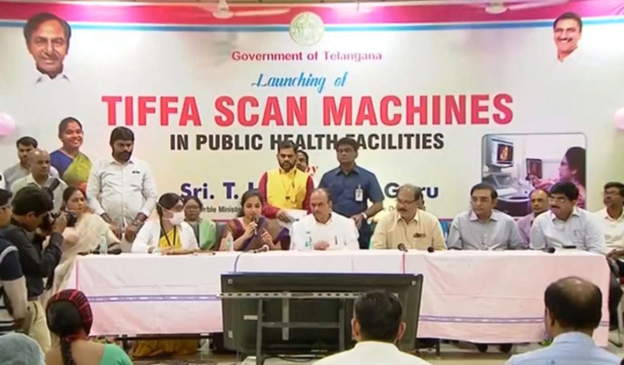 56 govt hospitals get TIFFA scan machines in Telangana