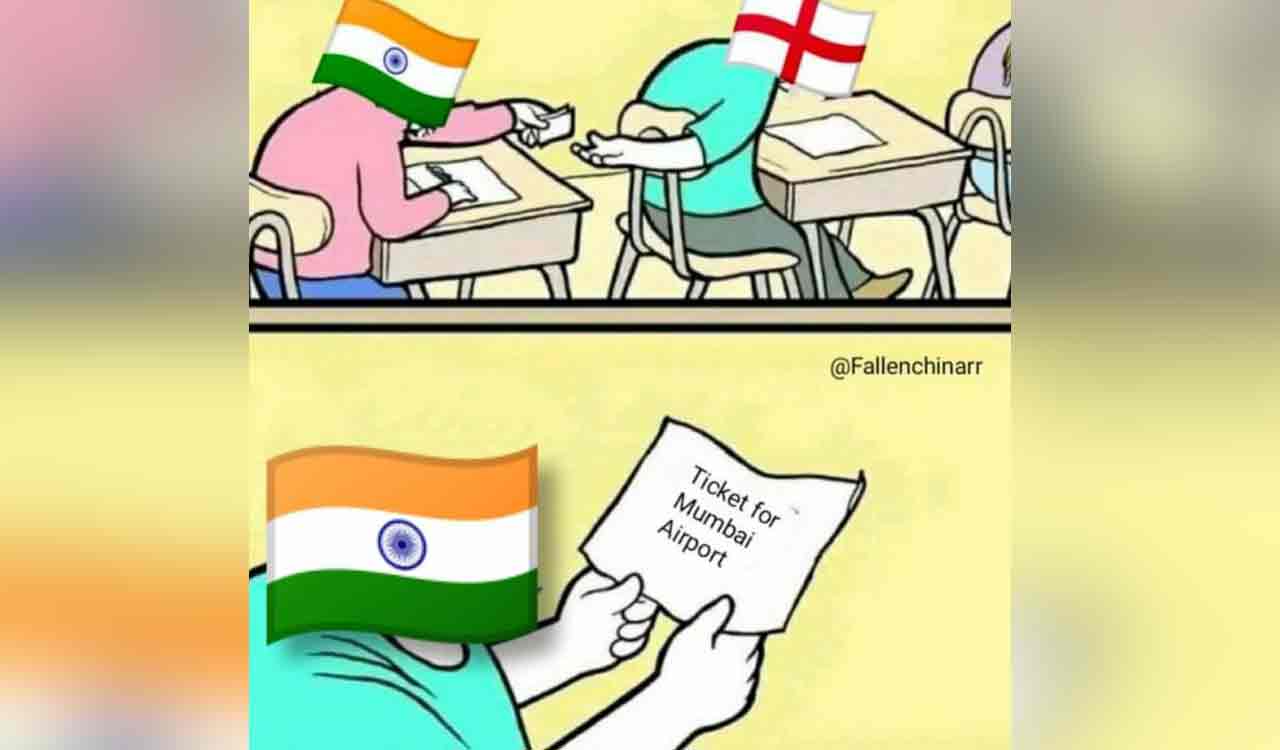 Twitter flooded with memes after India’s disappointing defeat to England
