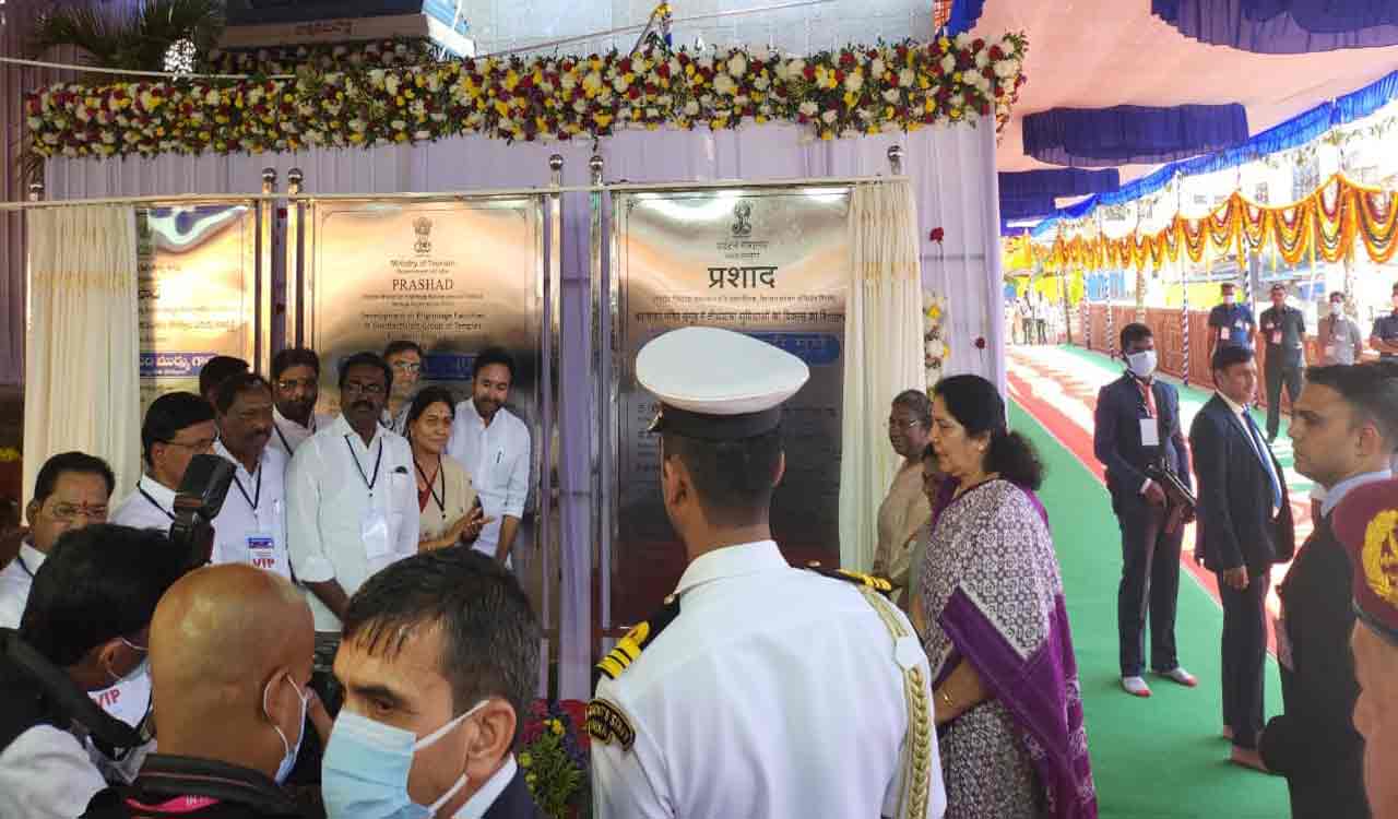 President Murmu launches PRASAD scheme at Bhadrachalam