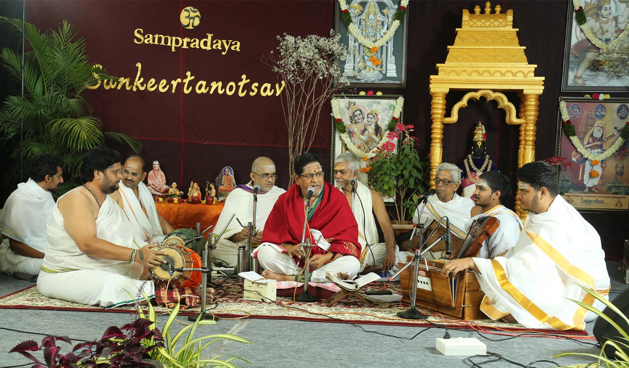 Hyderabad: Annual Sampradaya Sankeertanotsav begins in grand way