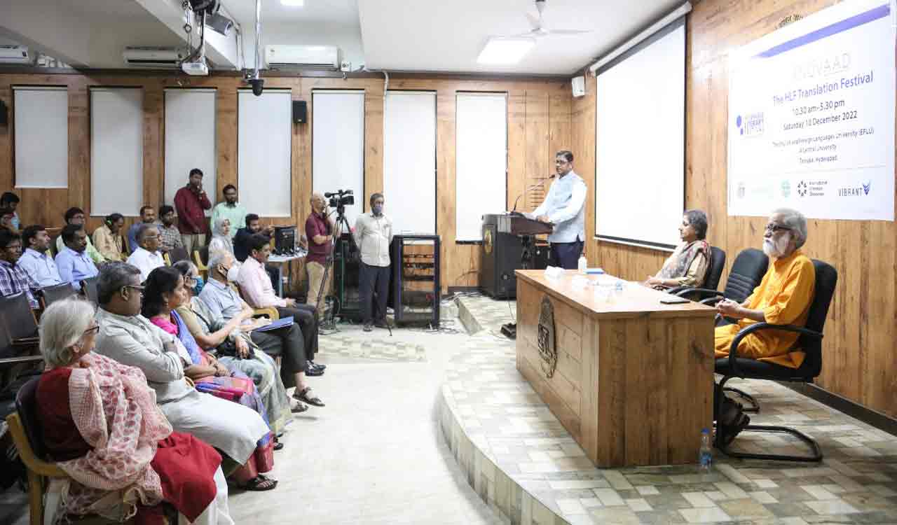 Hyderabad Literary Festival: Anuvaad gets off to colourful start at EFLU