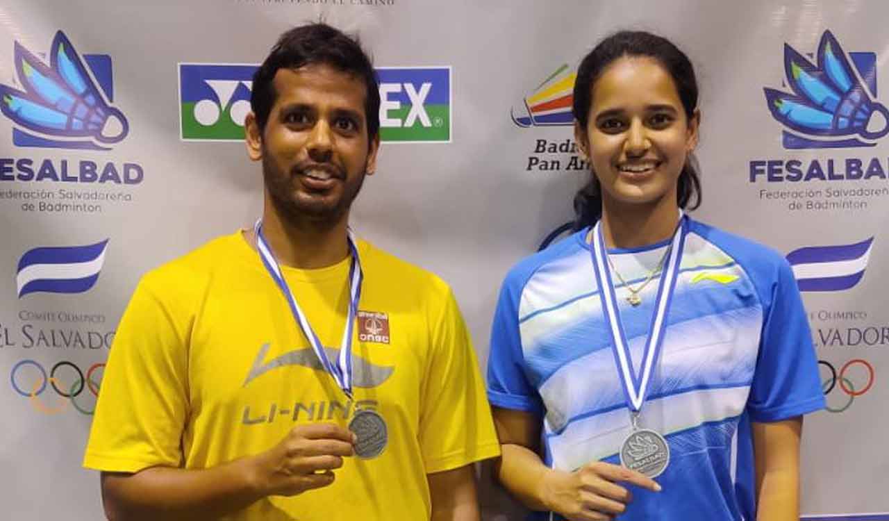 Hyderabad’s Krishna Priya, Tarun pocket silver at El Salvador Badminton Tournament