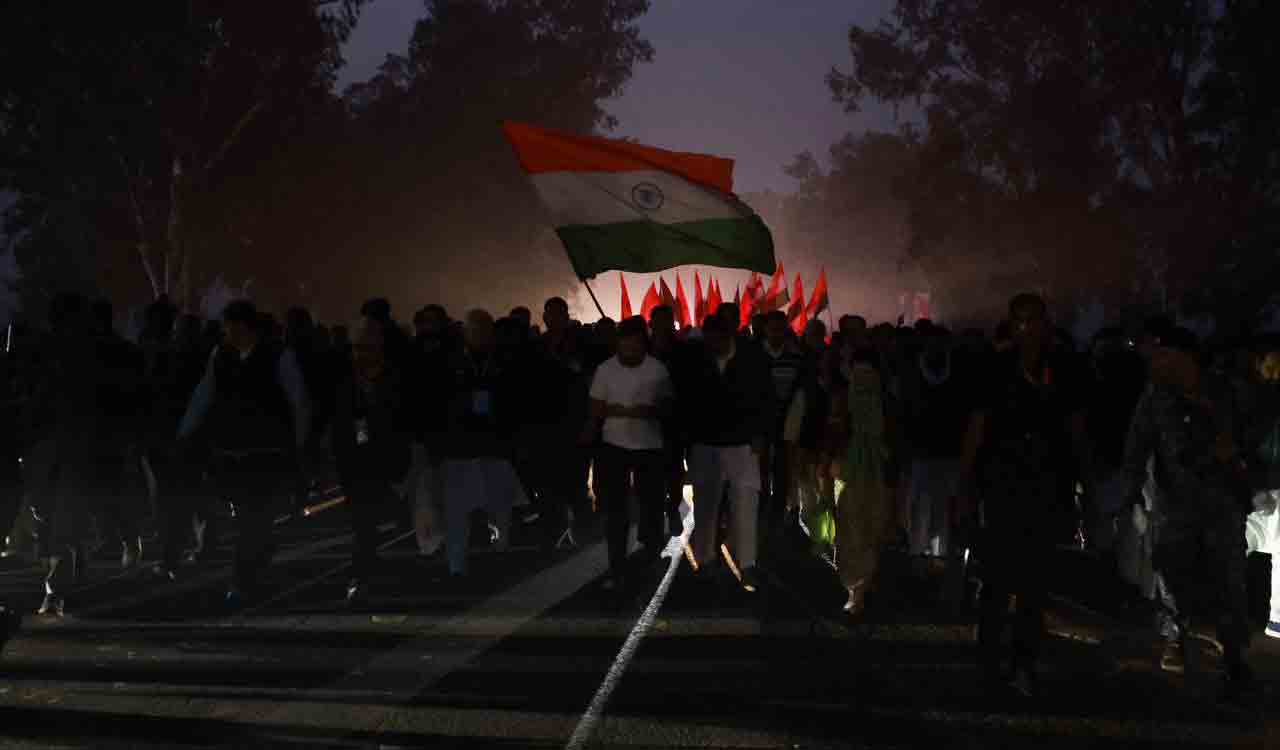 Bharat Jodo Yatra resumes from Nuh on second day of Haryana leg