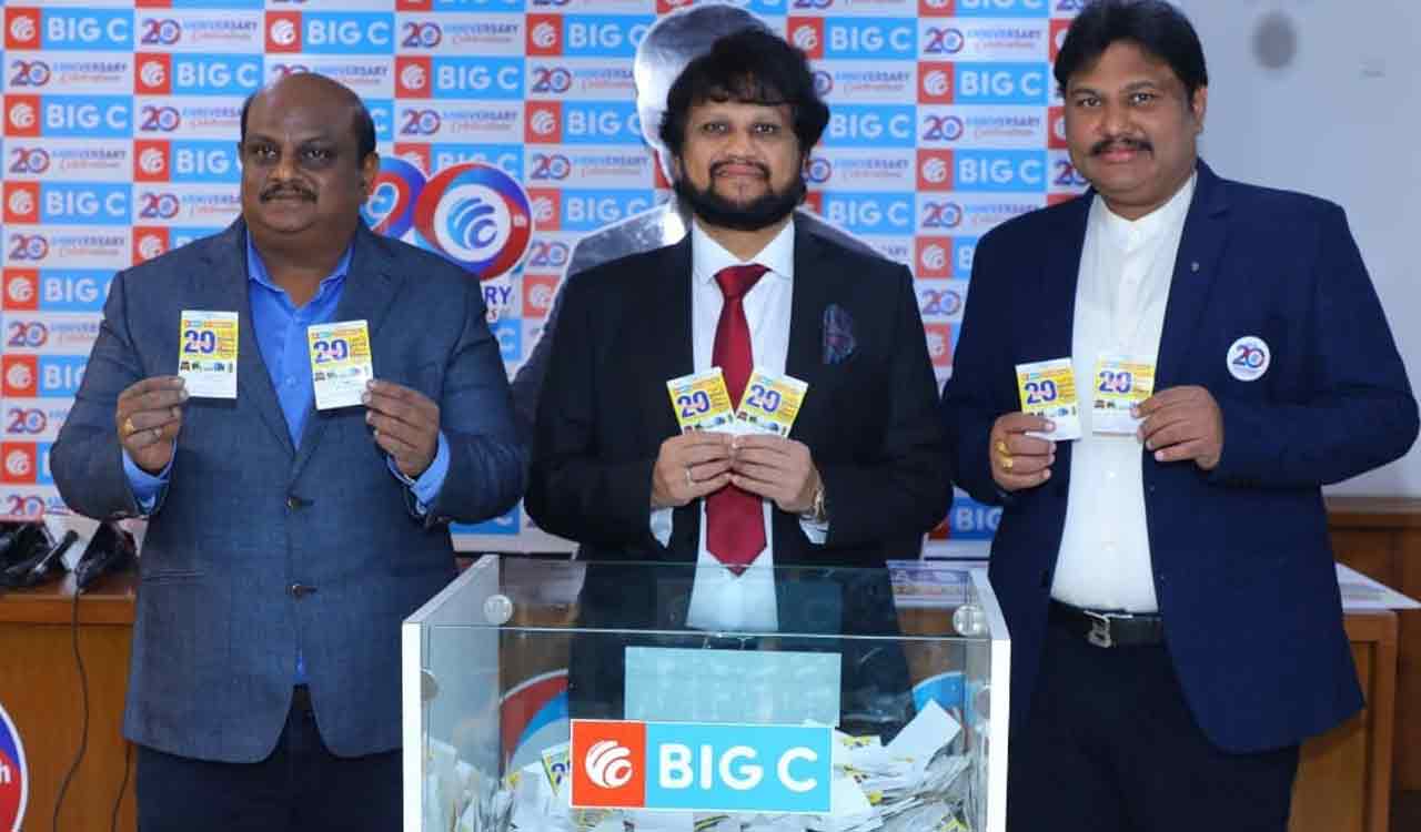 Big C launches lucky draw offer on occasion of 20th anniversary