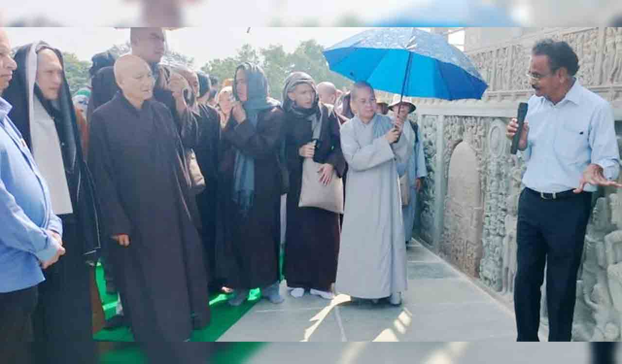 Vietnamese Buddhist delegation visits Buddhavanam
