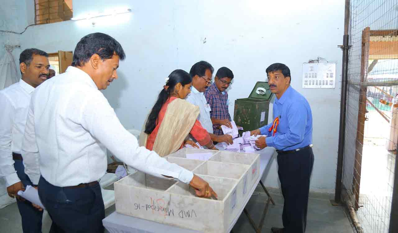 Telangana: CESS votes counting begins in Vemulawada