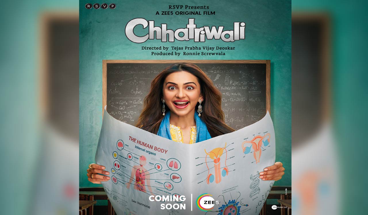 Zee5 announces its next Original film ‘Chhatriwali’, starring Rakul Preet Singh