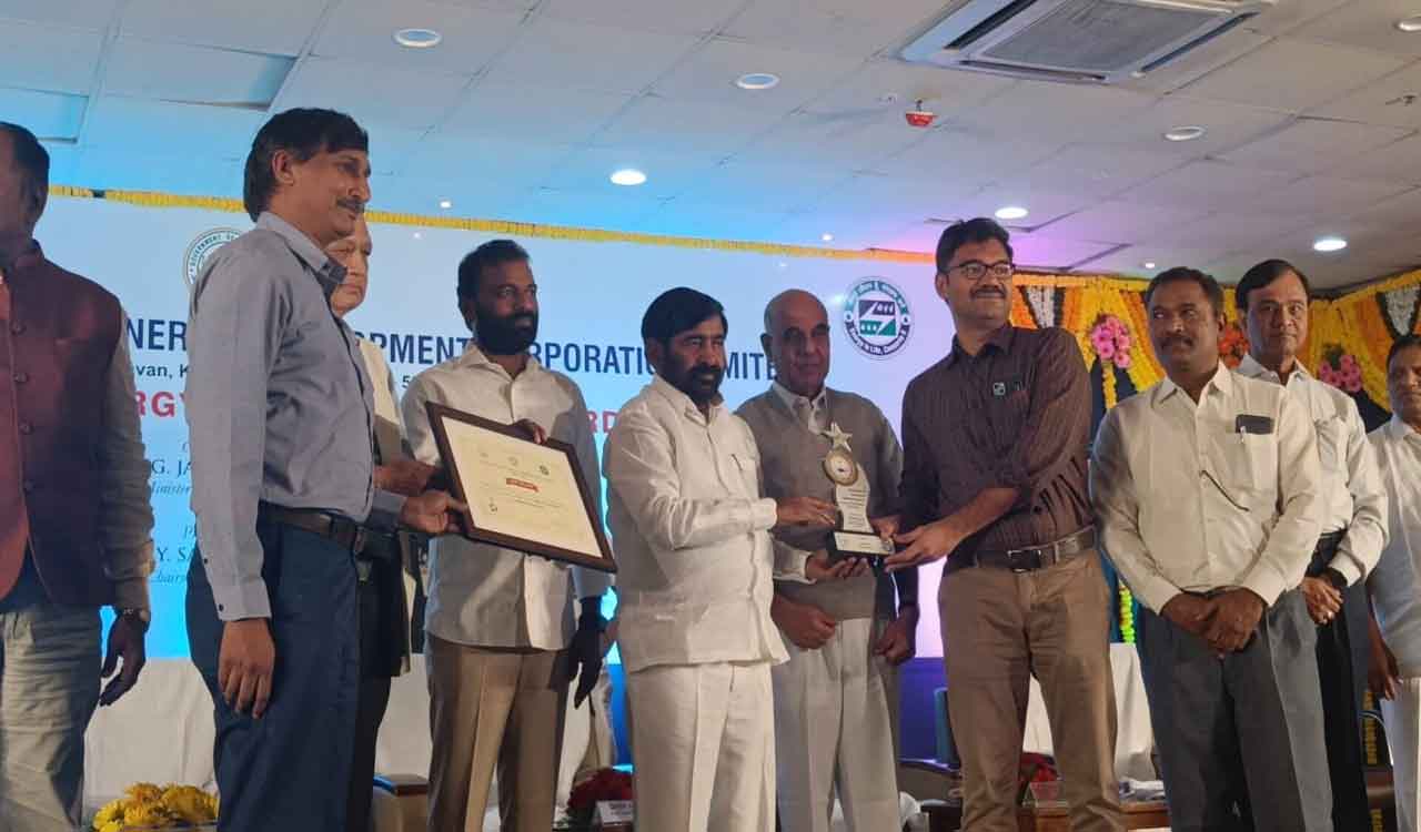 Telangana: SCR bags four awards for energy conservation