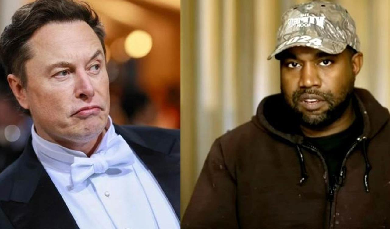 Elon Musk suspends Kanye West from Twitter for violating rules