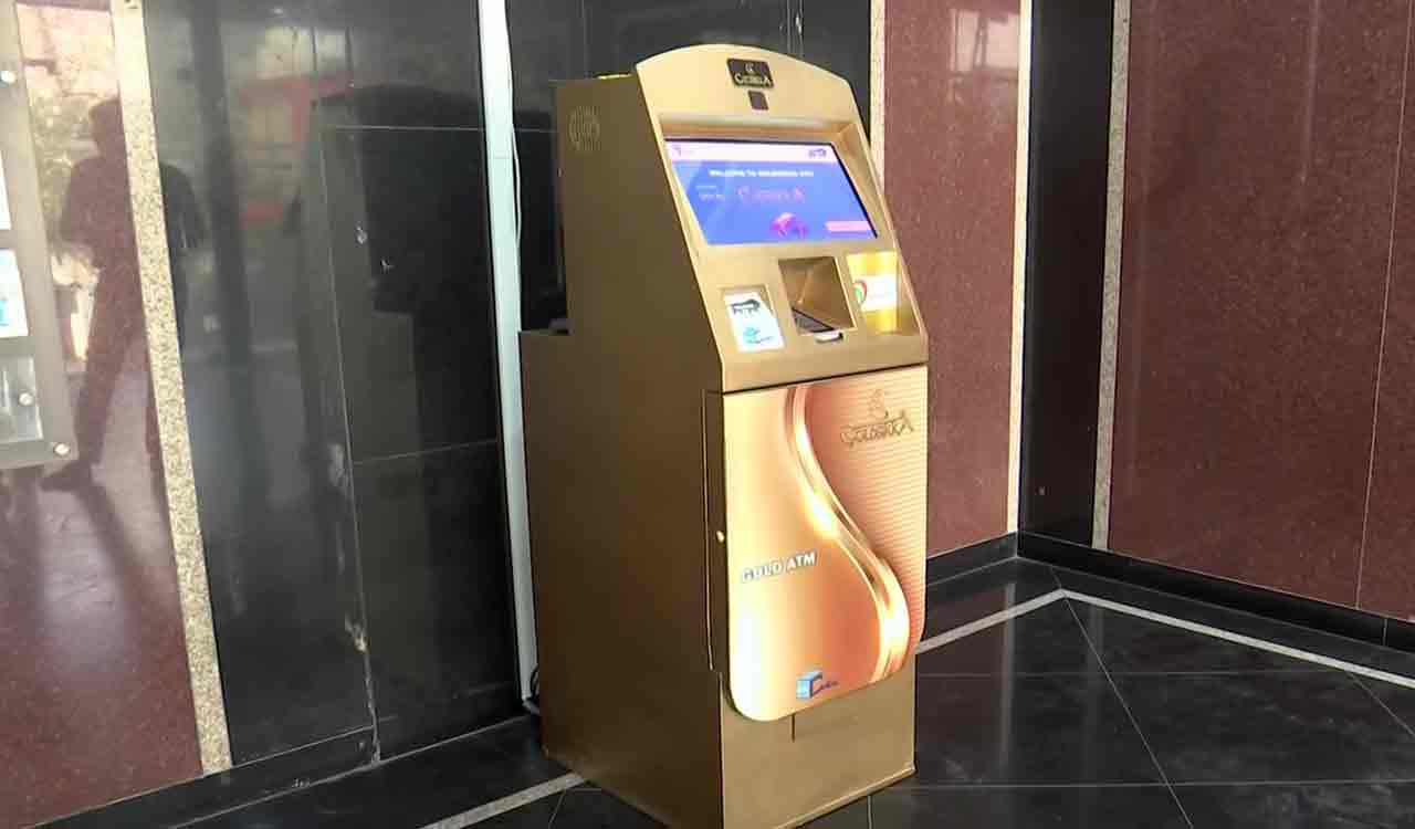 Hyderabad gets first gold ATM; here’s how it works
