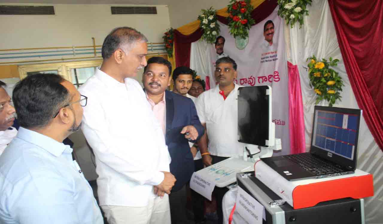 Hyderabad: Harish Rao inaugurates new advanced medical equipment at NIMS
