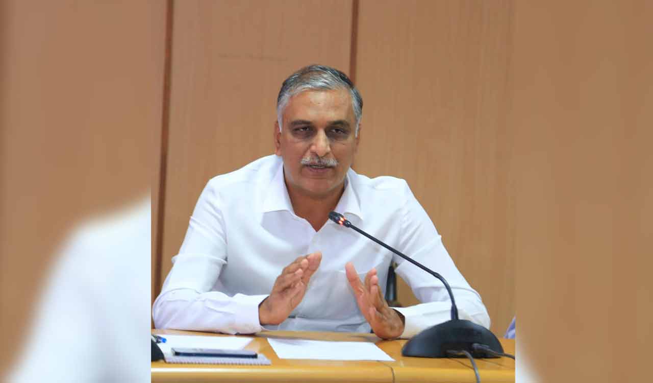 Ensure enough stock of booster shots for Telangana: Harish Rao to MOHFW