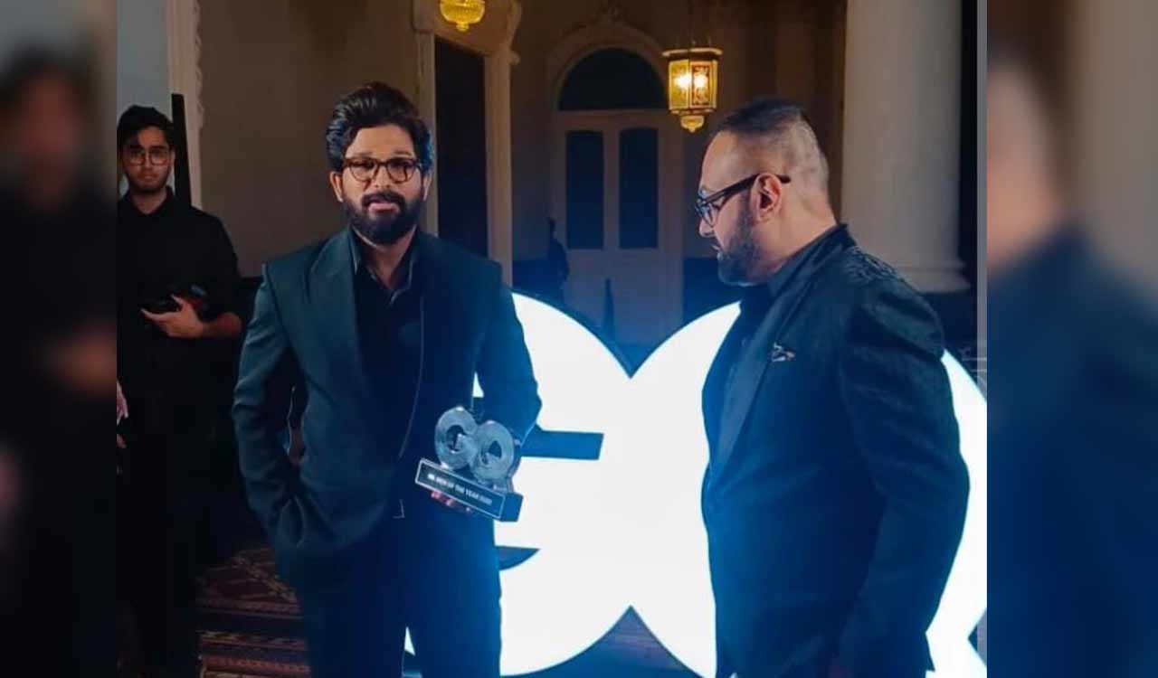 ‘GQ’ honoured Allu Arjun with the title of ‘Leading Man’