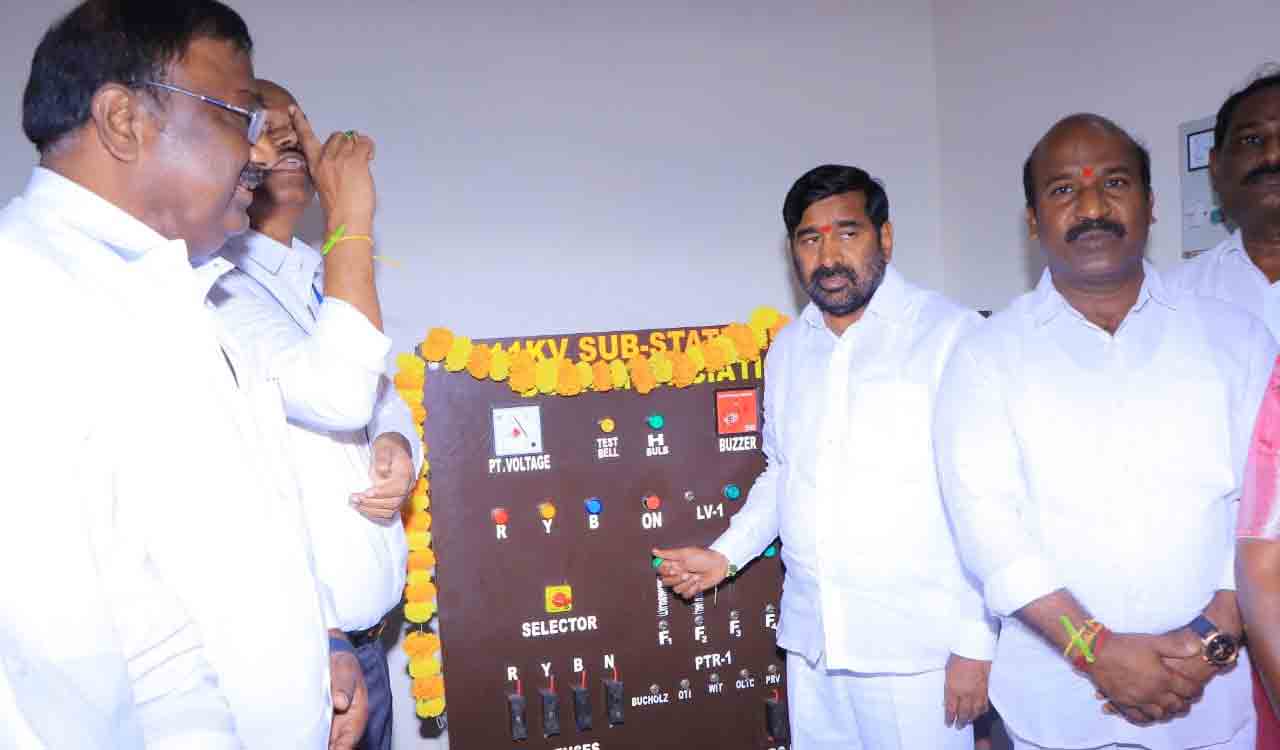 One lakh saplings planted in Nalgonda on Monday