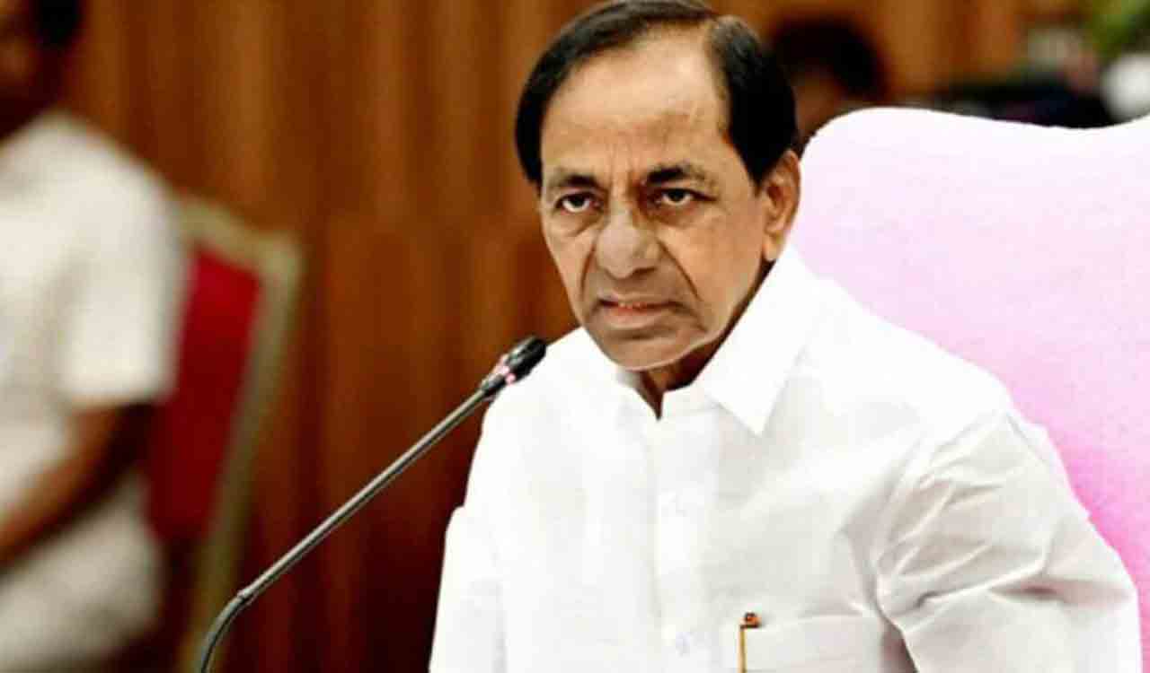 CM KCR reaches New Delhi for BRS HQ inaugural