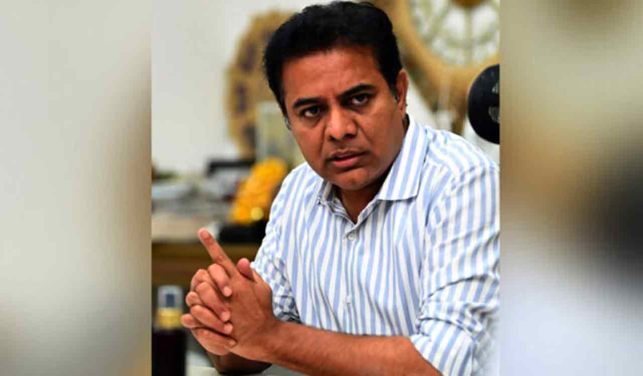 KTR demands Centre to remove fuel cess, pass on benefit to people