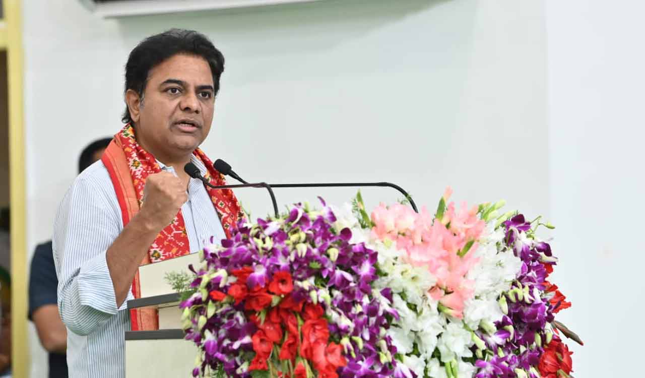 KTR at RGUKT: Telangana committed to improve infrastructure of higher education