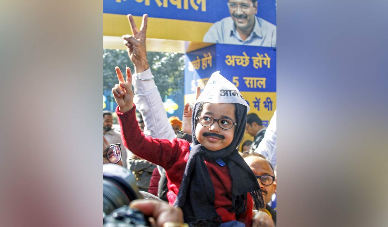 MCD poll results: AAP gets 134 out of 250 wards