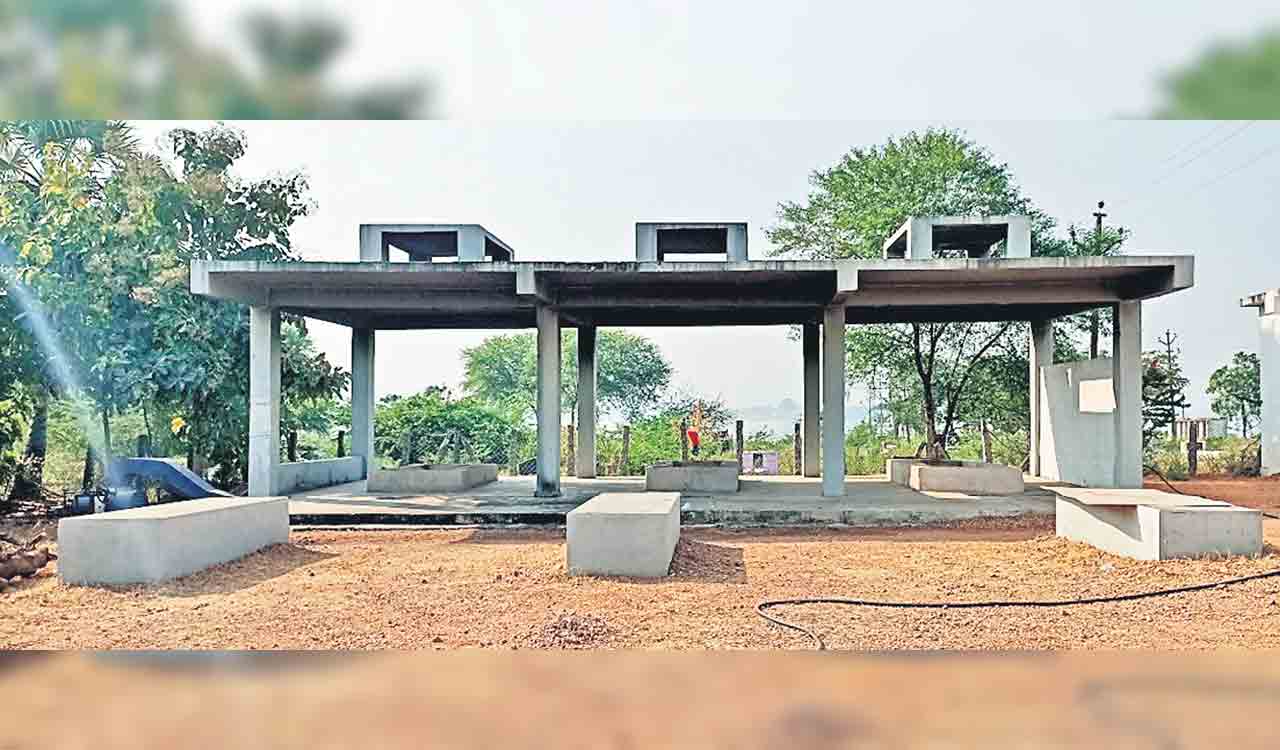 Mancherial: Man builds crematorium to fulfil father’s dream