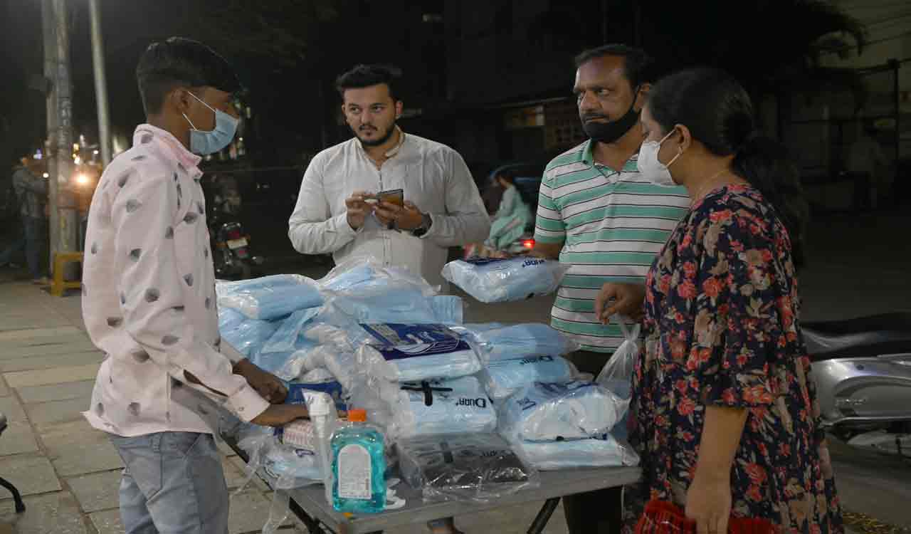 Mask, sanitiser sales start to rebound