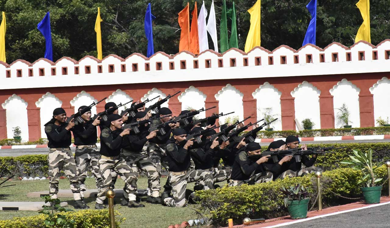 Hyderabad: Passing out parade of 35th batch of Assistant Commandants held at NISA