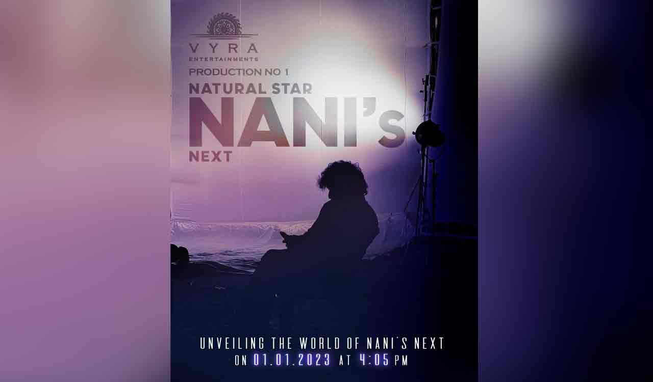 Poster announcing Natural Star Nani’s next film, #Nani30, unveiled
