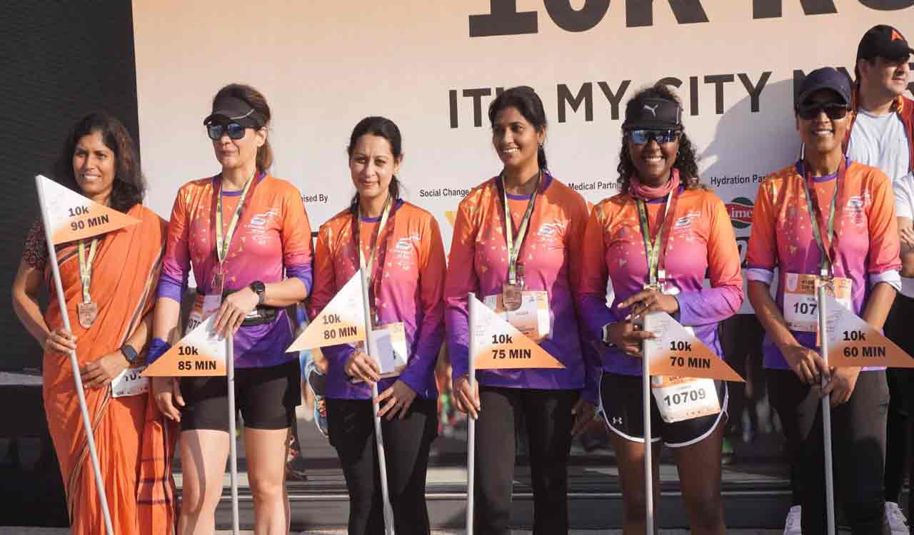 18th edition of Freedom Hyderabad 10K run held; 4800 runners participated