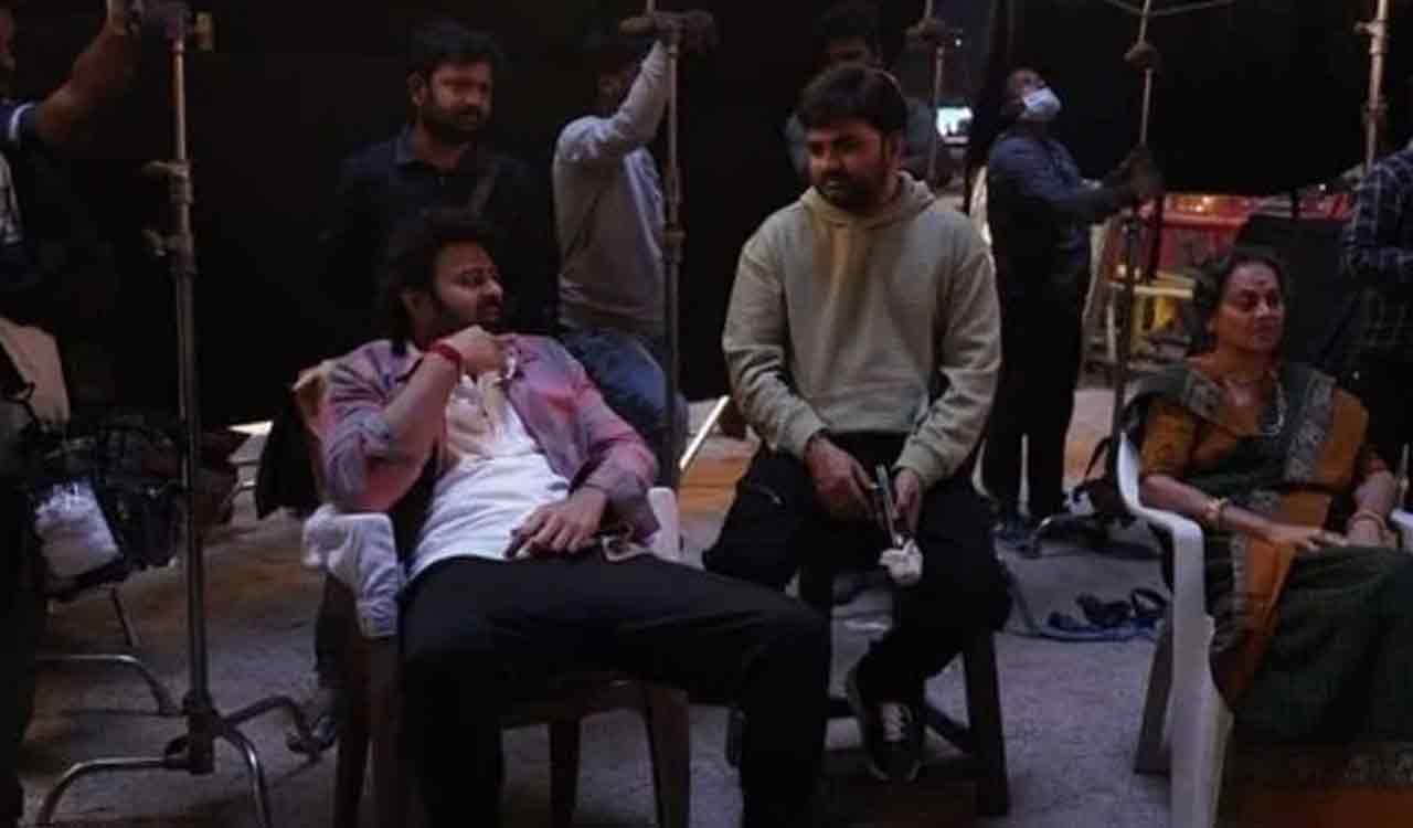 Prabhas returns to social media in BTS pix from ‘Raja Deluxe’ sets