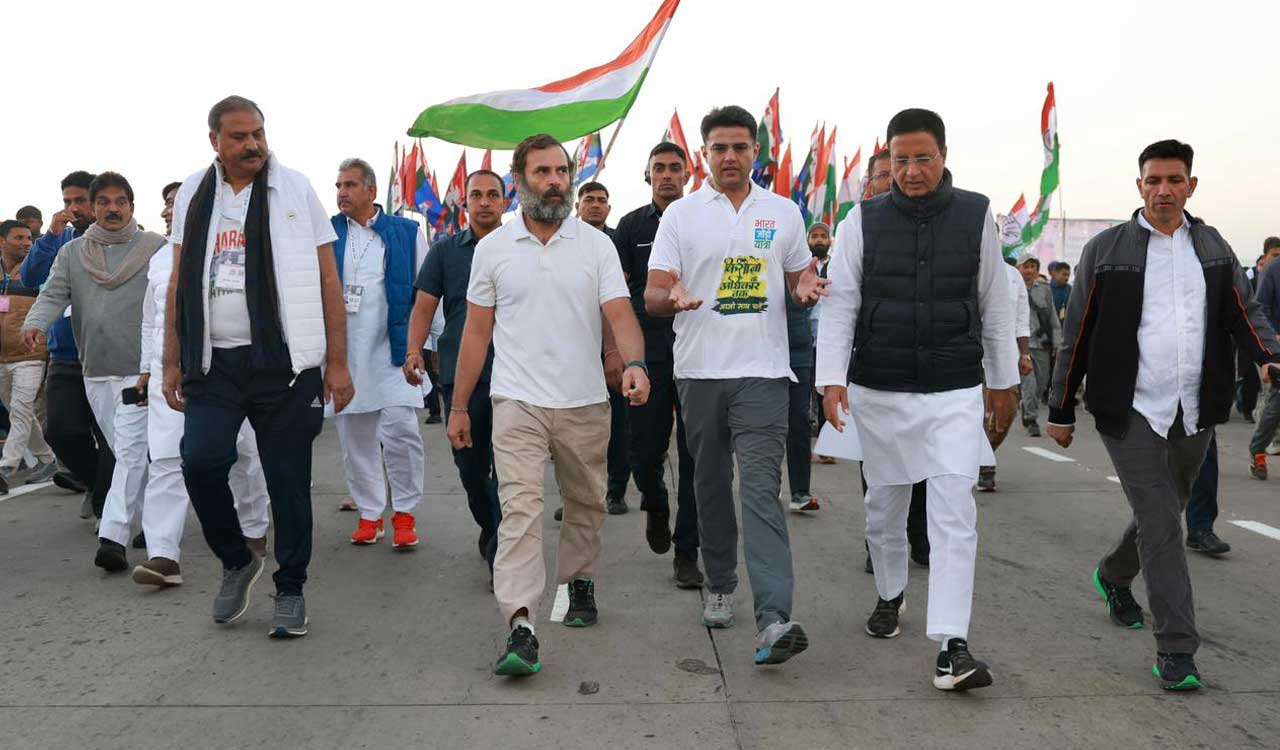 Rahul Gandhi’s Bharat Jodo Yatra begins on day 3 in Rajasthan
