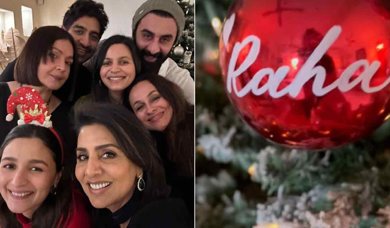 Ranbir-Alia’s Christmas celebrations feature daughter Raha in an interesting cameo